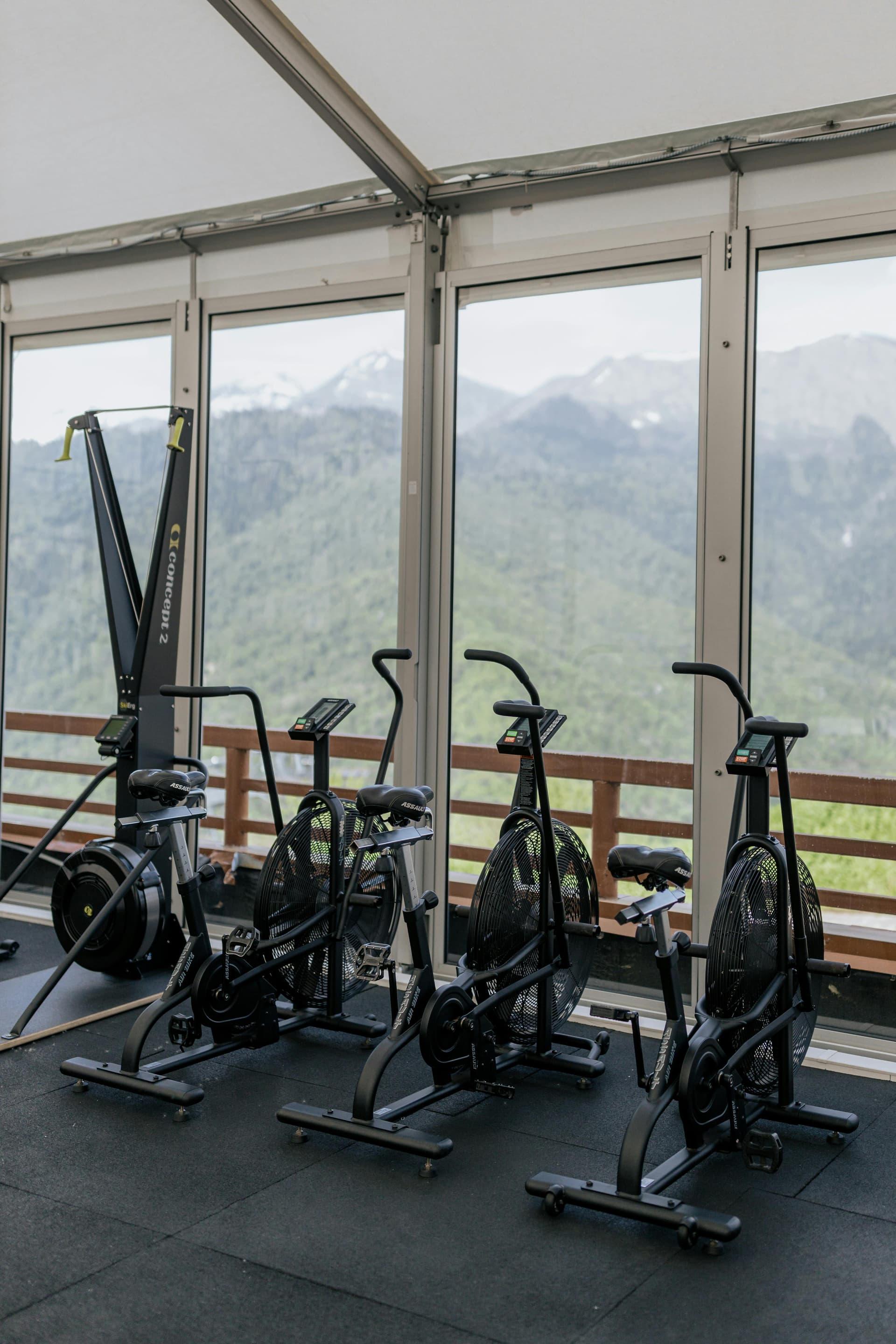 Réparation de vélo stationnaire